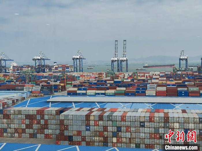 广州港南沙港区整体生产平稳 南沙区政府 供图